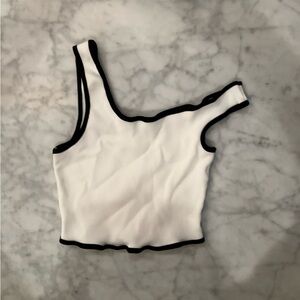 CULTNAKED White Top with Black Edging